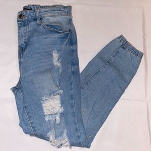 Elite Jeans Distressed Denim